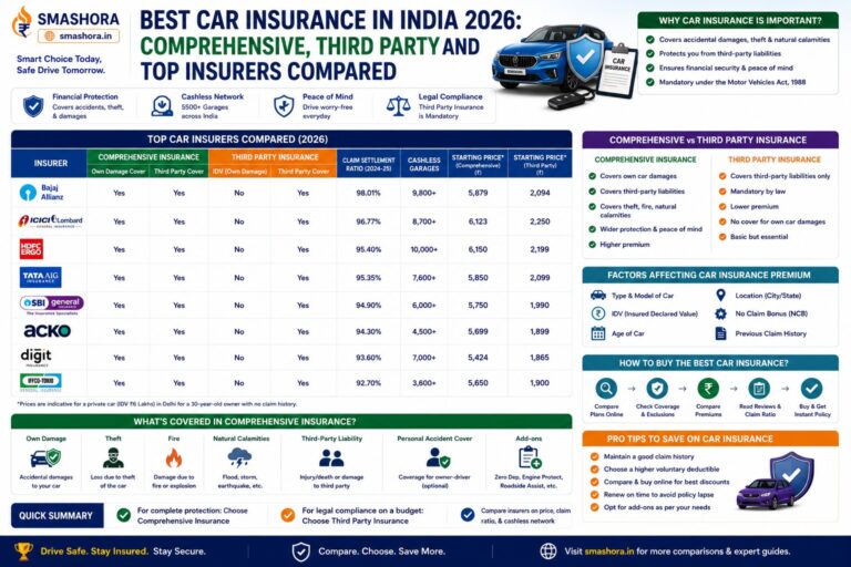 best car insurance in India 2026