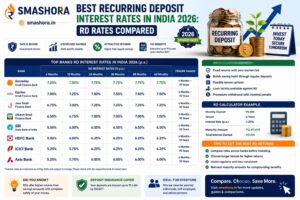 best recurring deposit interest rates in India 2026