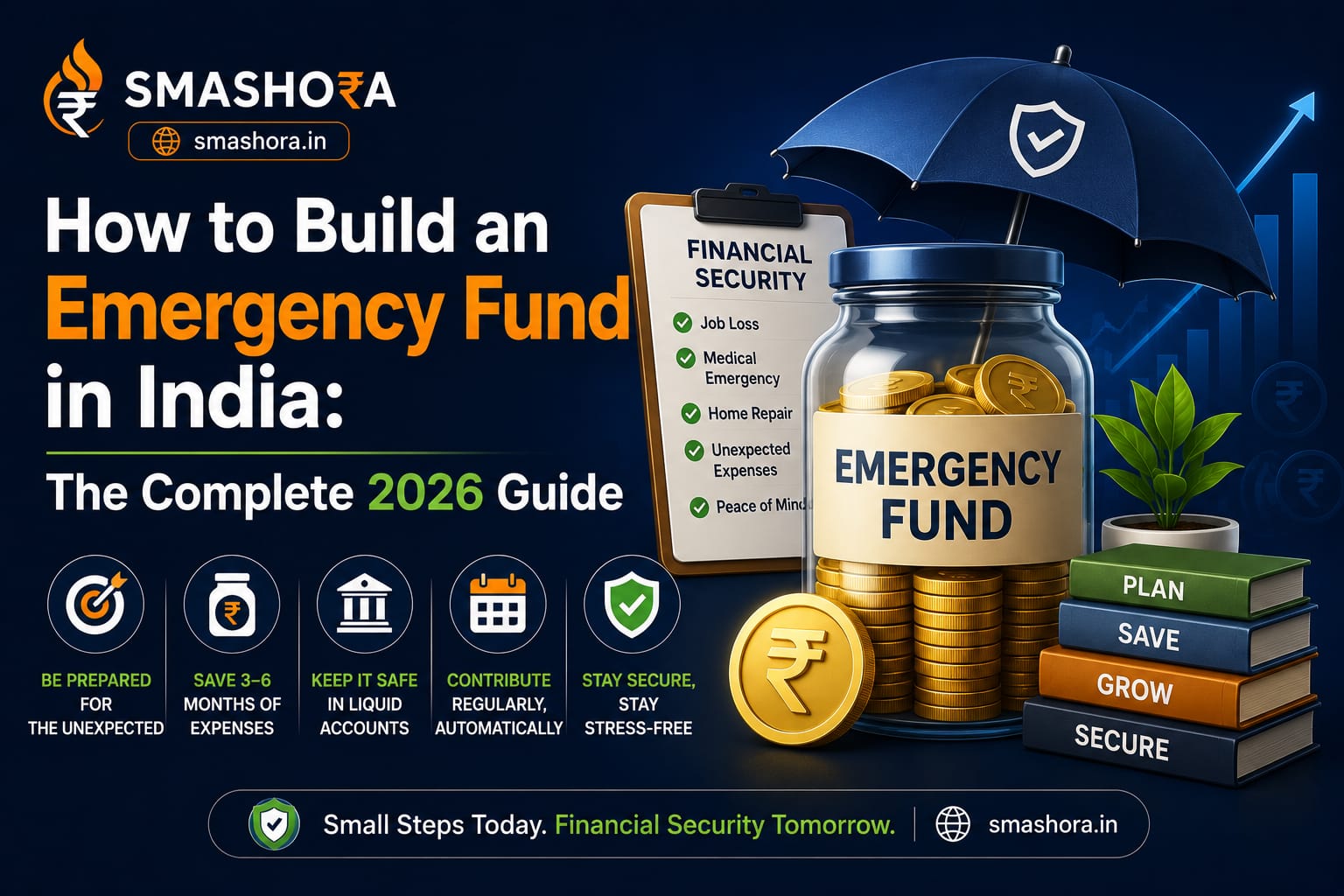 how to build an emergency fund in India