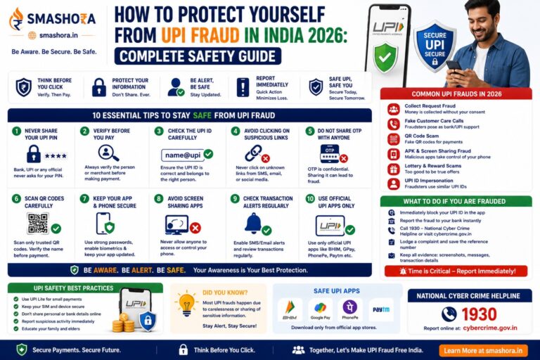 how to protect yourself from UPI fraud in India 2026